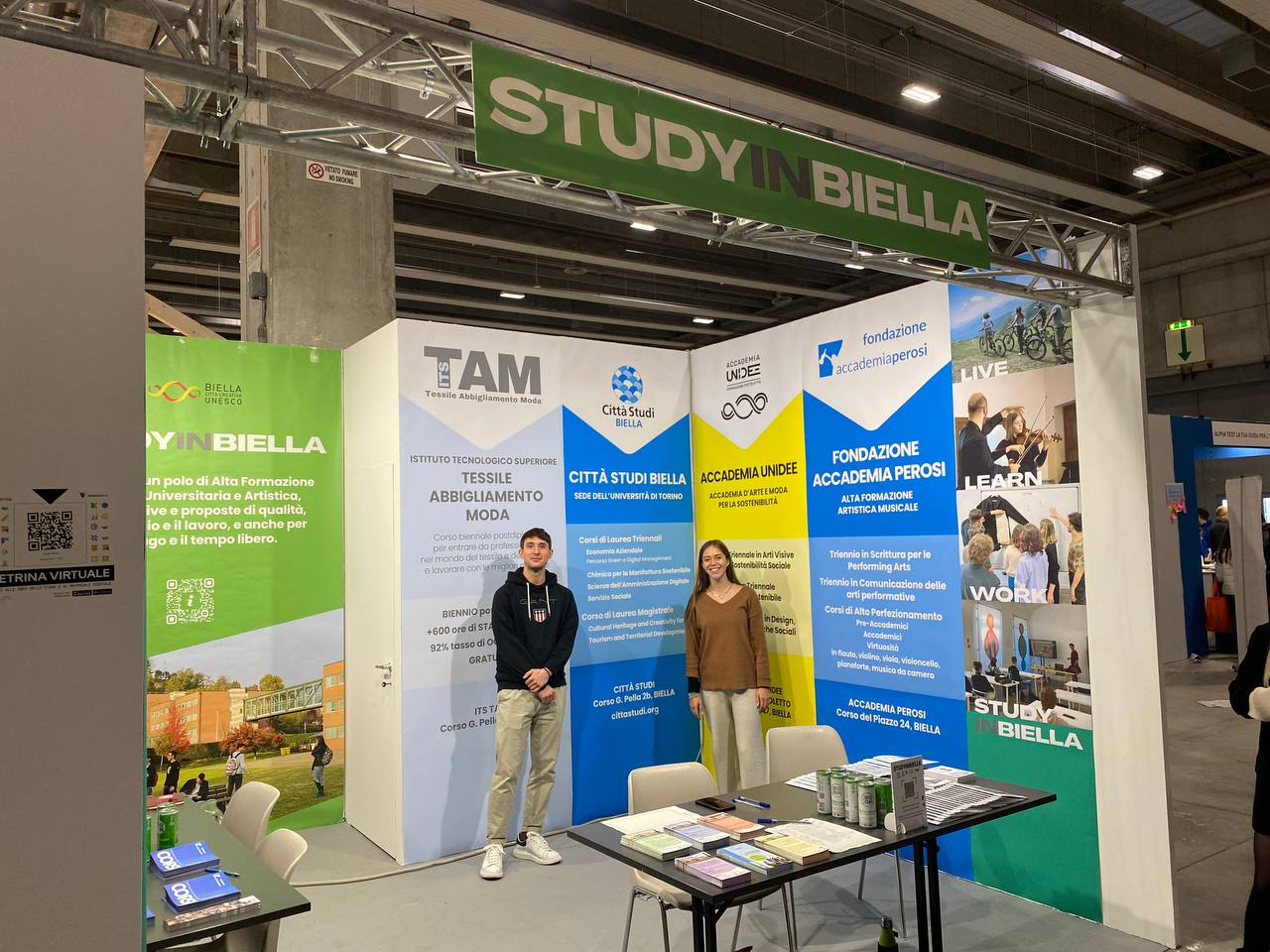 Città Studi Biella al salone nazionale dell'orientamento JOB&Orienta